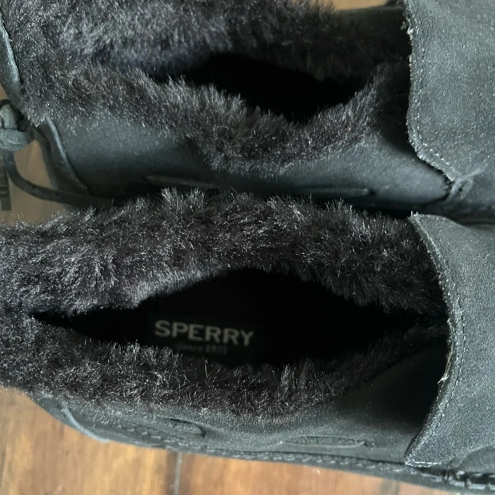 Sperry Moc-Sider Suede Slip-on Shoes - Size 10.5